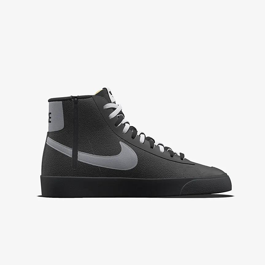 Giày Nike Blazer Mid '77 Unlocked By You Nam Đen